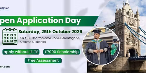 UK Open Application Day \u2013 IG Education, Sri Lanka \ud83c\udf93\u2708\ufe0f