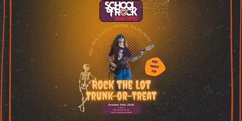Rock the Lot Trunk-or-Treat — Family fun in School of Rock