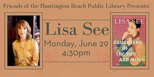 Author Talk & Book Signing with Lisa See