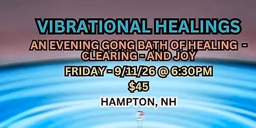 VIBRATIONAL HEALINGS - Healing, Clearing, and Joy