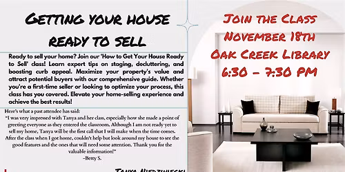 Getting Your Home Ready to Sell