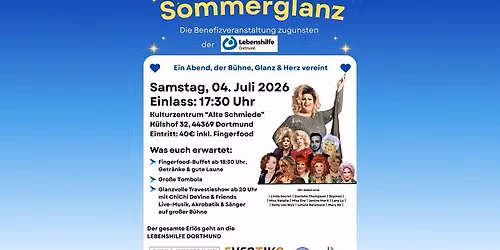 Sommerglanz - Benefizveranstaltung zugunsten der Lebenshilfe Dortmund