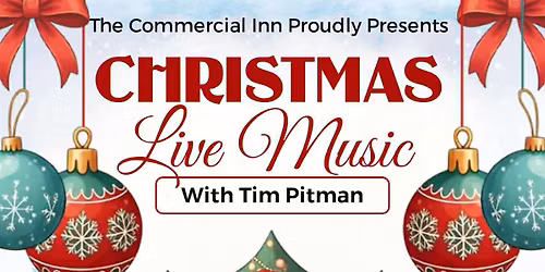 Live music with Tim Pitman 