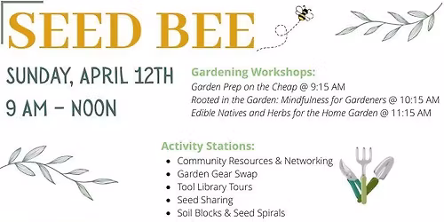 Spring Seed Bee: Abundance for All