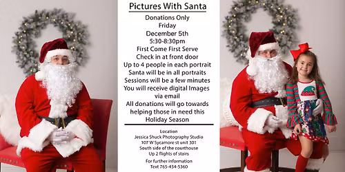 Pictures with Santa