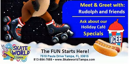 Glow Roll with Rudolph!