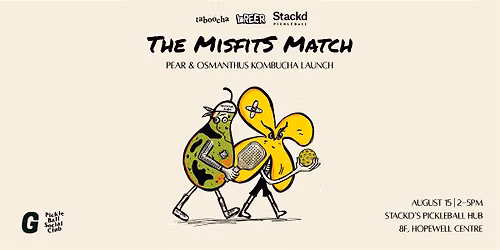 The MisFits Match: Pear & Osmanthus Kombucha Launch