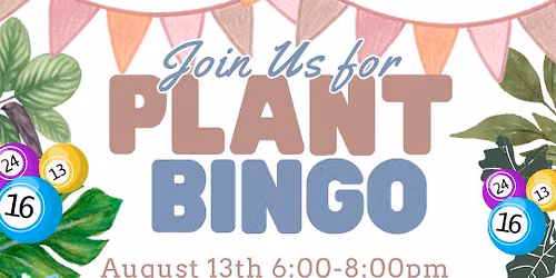 August Plant Bingo