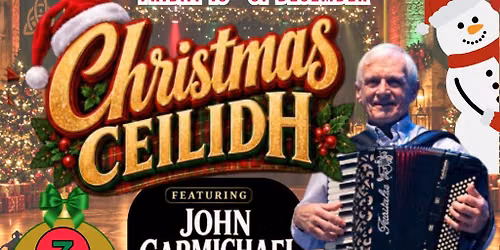Christmas in the Glasgow Irish Centre Presents Ceilidh Night