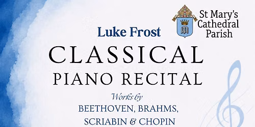Sunday Afternoon Piano Recital - Luke Frost 