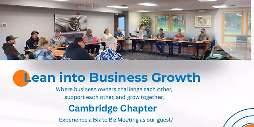 Lean Into Business Growth with the Cambridge Biz Chapter