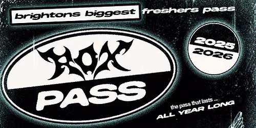 The Official 2025\/26 Brighton and Sussex ROX Pass