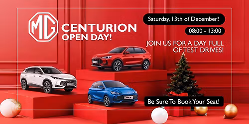 MG Centurion Open Day!