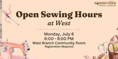 Open Sewing Hours at West