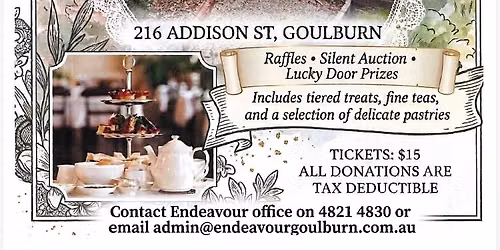 Endeavour Industries High Tea