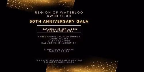 ROW 50th Anniversary Gala