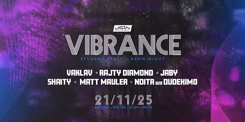 VIBRANCE - Neon Night | Hudebn\u00ed klub STOUN