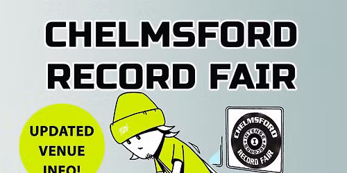 Chelmsford Record Fair at Meadows Saturday 1st Nov