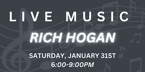 LIVE MUSIC - Rich Hogan