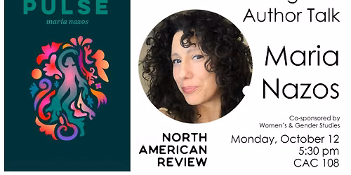 Maria Nazos Reading and Author Talk