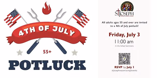 55+ Fourth of July Potluck