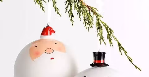 Ornaments at the Library