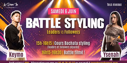 \ud83d\udd25 BATTLE STYLING BACHATA AVEC KEYMO ET YSENAH \ud83d\udd25