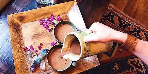 New Moon CACAO Ceremony & Drumming Circle with Gayla