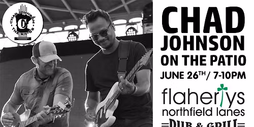 Chad Johnson on the Patio!