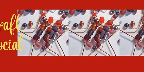 Craft Social - Make a Beaded Star - ONLY \u00a318