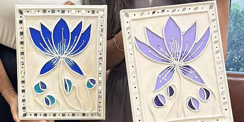 Clay & Mirror(Lippan Art) Sip & Paint Workshop | BYOD | Downtown Lewisville