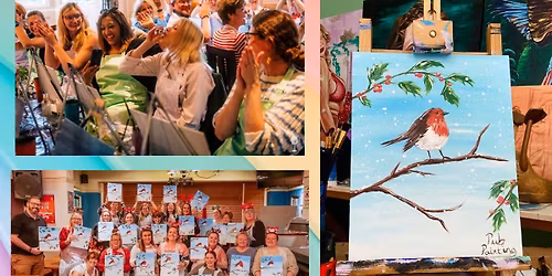 Pub Painting - Potteric Carr Nature Reserve - paint the 'Robin!'