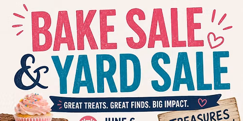 Generations Bake sale and yard sale