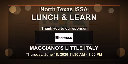 Lunch and Learn @ Maggiano's Little Italy - June 18, 2026