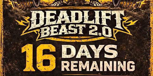 iron warrior Deadlift Beast Sponsor by Sylhet Gym supplements 