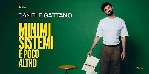 Daniele Gattano a Londra con 'MINIMI SISTEMI E POCO ALTRO'