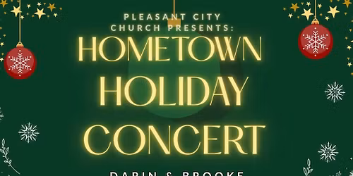 Hometown Holiday with Darin & Brooke Aldridge at Pleasant City Church , Shelby N.C. 