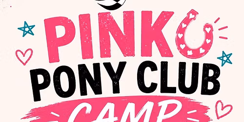 Pink Pony Club Horse Camp