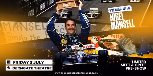 Evening With Nigel Mansell Royal & Derngate Theatre