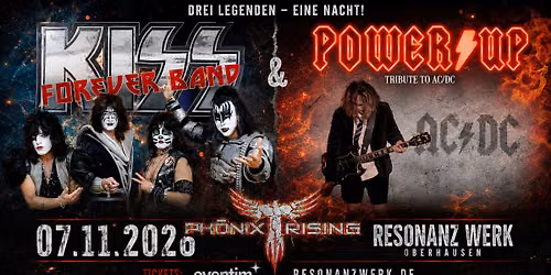 Kiss Forever + Power Up (ACDC) + Ph\u00f6nix Rising