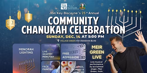 Community Chanukah Celebration at the Village Green