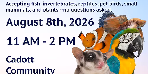 Exotic Pet Surrender Event - Cadott