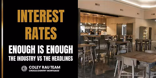 Interest Rates. Enough is Enough.