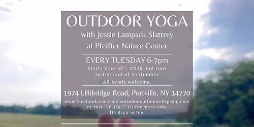 Yoga at Pfeiffer!