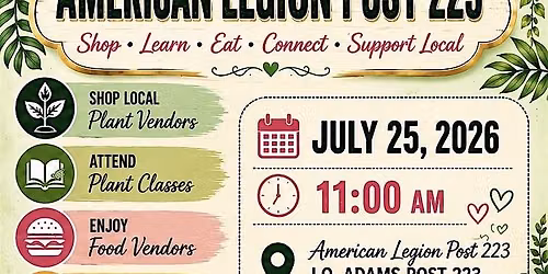 Market at American Legion Post 223