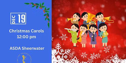 Carols at ASDA Sheerwater
