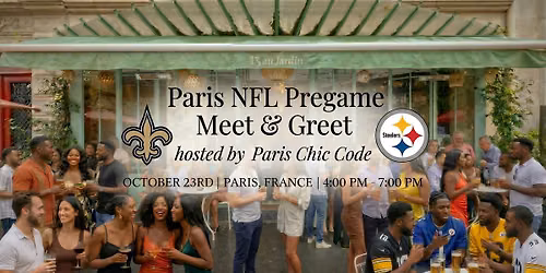 Paris NFL Pregame Meet & Greet, hosted by Paris Chic Code