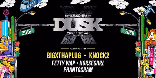 Dusk Music Festival - 2 Day Pass at Jacome Plaza