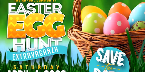 The Annual Community Easter Egg Hunt Extravaganza
