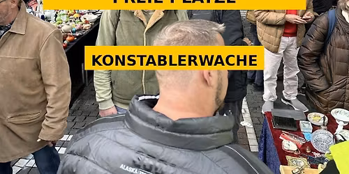 Antikmarkt Tr\u00f6delmarkt Konstablerwache Frankfurt